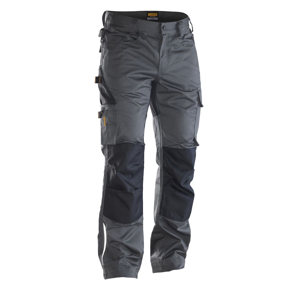 pantalon gris avant